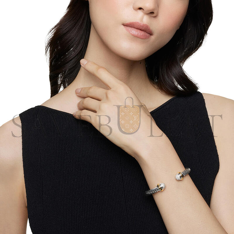 dau1d Yvrm*n classic cable bracelet 7mm b06561 s8adi